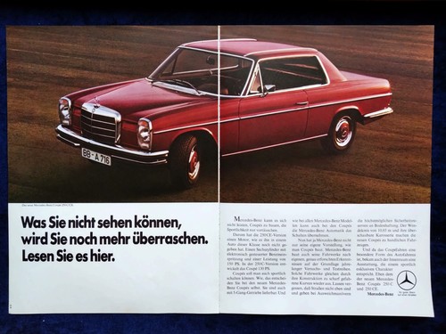 Mercedes 250 strich 8 - strich,