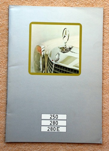 Mercedes prospekt 250 280 - prospekt, ·