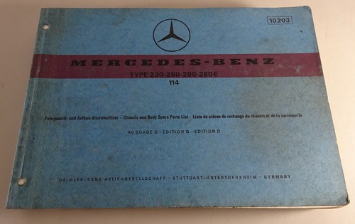 Teilekatalog mercedes benz - mercedes,